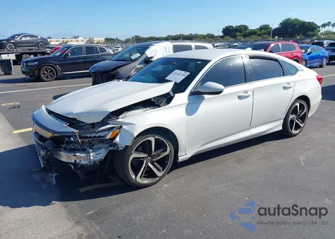 2018 Honda Accord Sport z USA, uszkodzony, nr VIN 1HGCV1F32JA063054